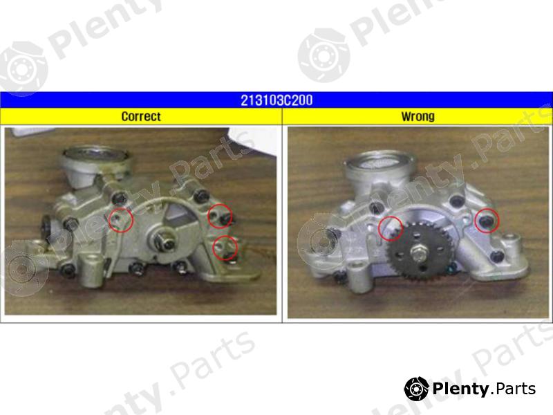 Genuine HYUNDAI / KIA (MOBIS) part 213103C200 Replacement part