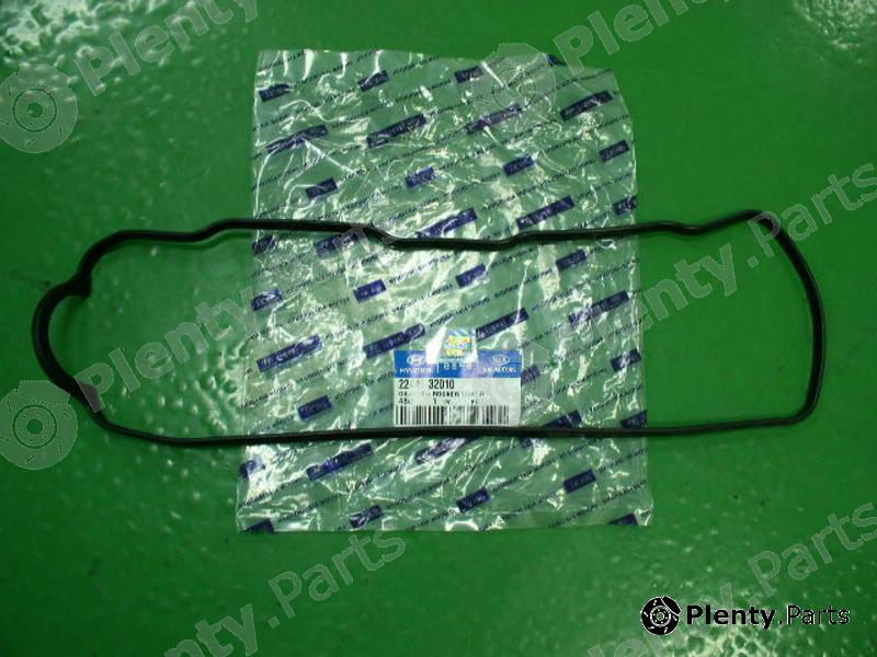 Genuine HYUNDAI / KIA (MOBIS) part 2244132010 Gasket, cylinder head cover