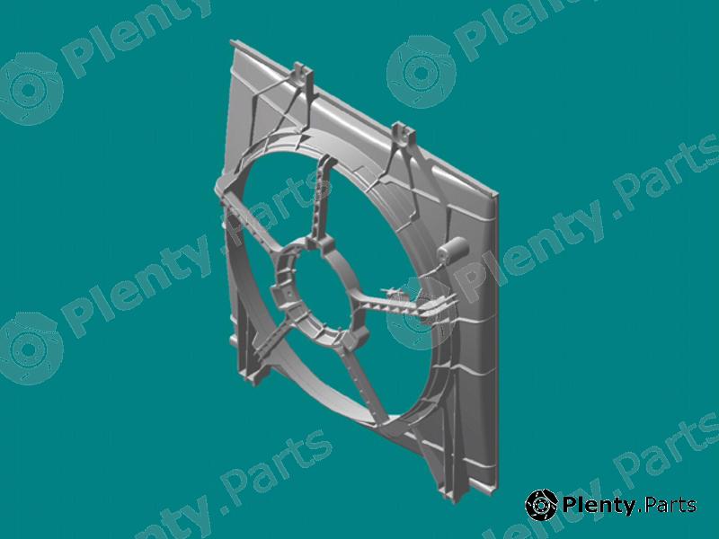 Genuine HYUNDAI / KIA (MOBIS) part 253504D000 Support, cooling fan