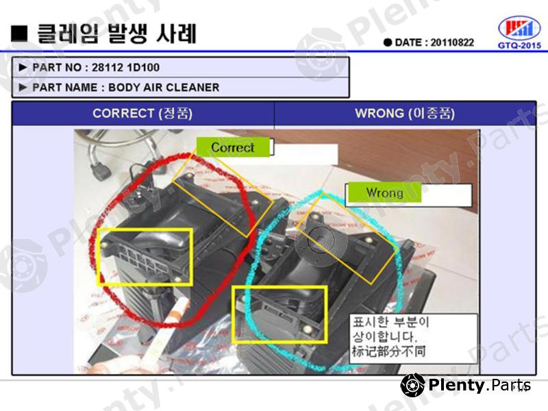 Genuine HYUNDAI / KIA (MOBIS) part 281121D100 Replacement part