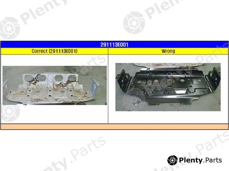 Genuine HYUNDAI / KIA (MOBIS) part 291113E001 Baffle Plate, oil pan