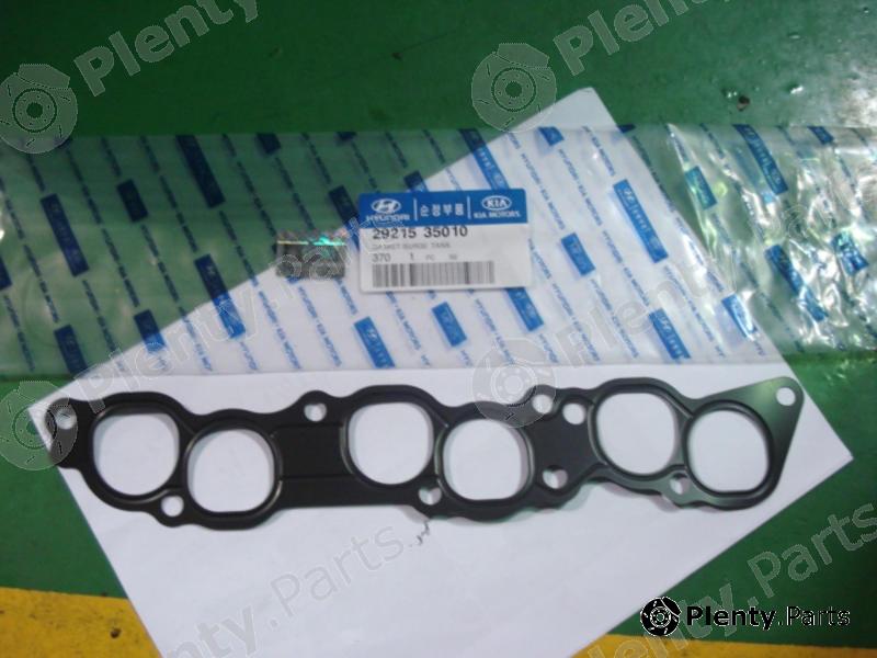 Genuine HYUNDAI / KIA (MOBIS) part 2921535010 Seal, oil cooler