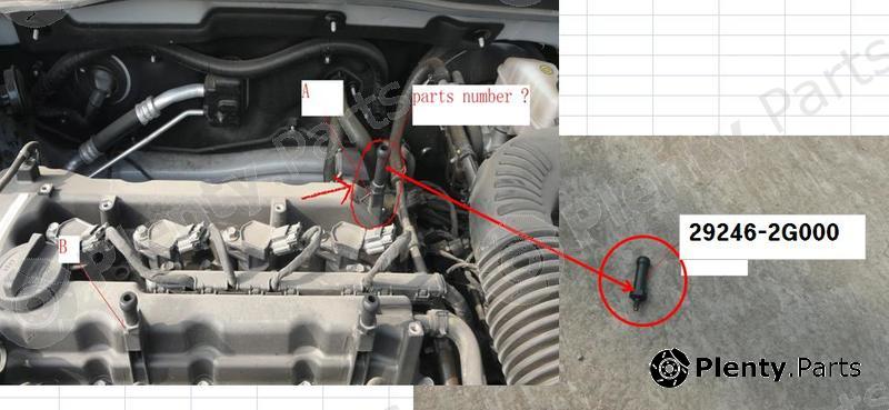 Genuine HYUNDAI / KIA (MOBIS) part 292462G000 Replacement part