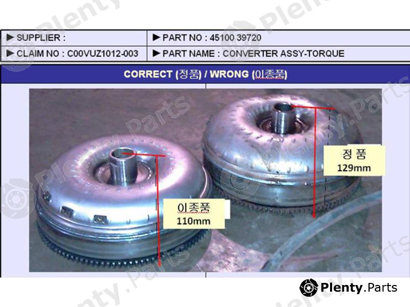 Genuine HYUNDAI / KIA (MOBIS) part 4510039720 Replacement part