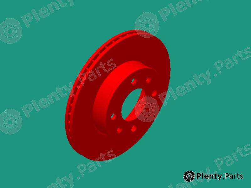 Genuine HYUNDAI / KIA (MOBIS) part 5171207000 Brake Disc