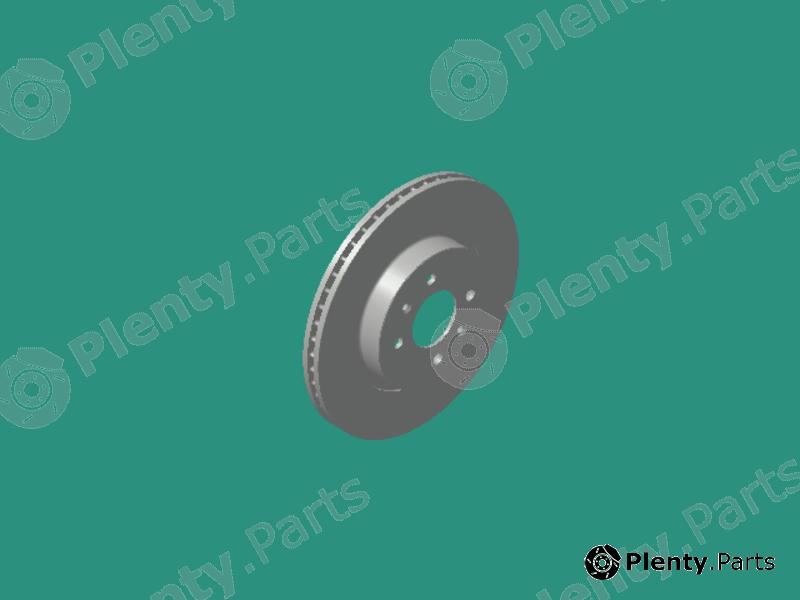Genuine HYUNDAI / KIA (MOBIS) part 51712-1R000 (517121R000) Brake Disc