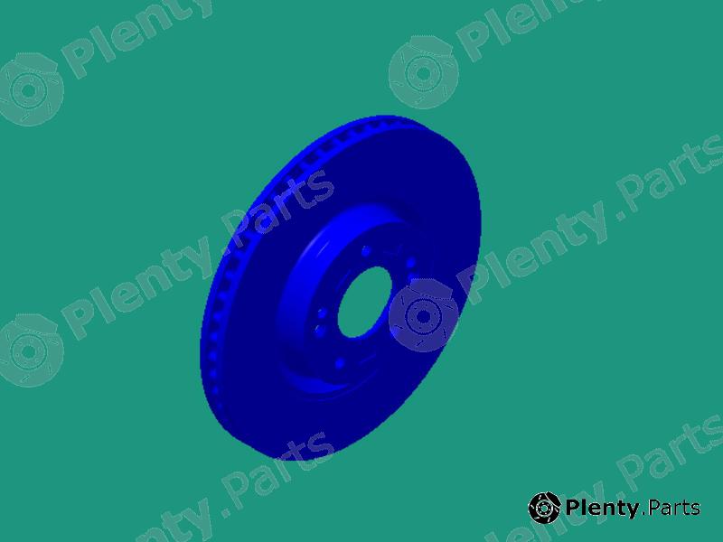 Genuine HYUNDAI / KIA (MOBIS) part 517122T000 Brake Disc