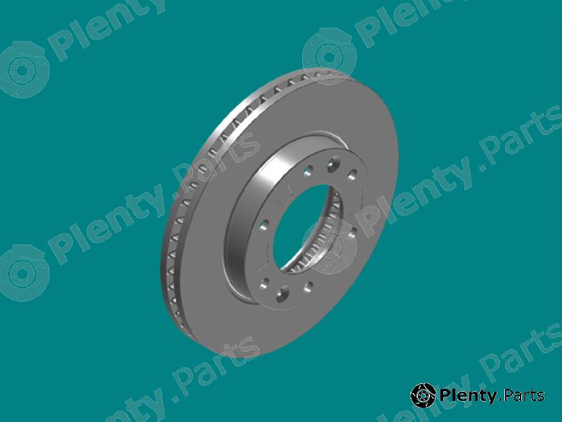 Genuine HYUNDAI / KIA (MOBIS) part 517124D000 Brake Disc