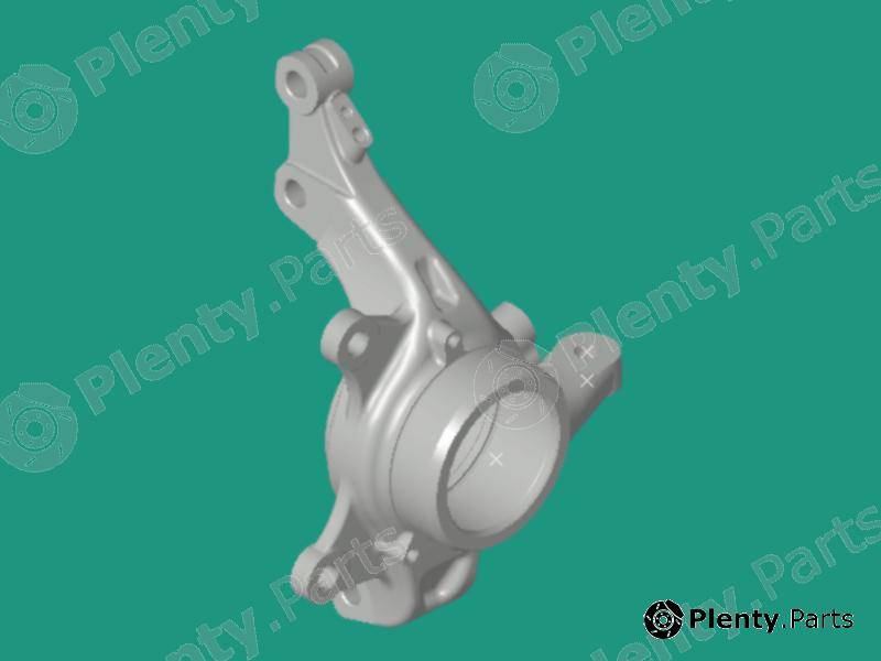 Genuine HYUNDAI / KIA (MOBIS) part 517153U000 Stub Axle, wheel suspension
