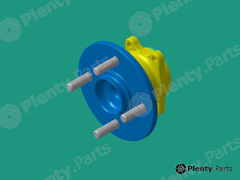 Genuine HYUNDAI / KIA (MOBIS) part 527501G001 Wheel Bearing Kit