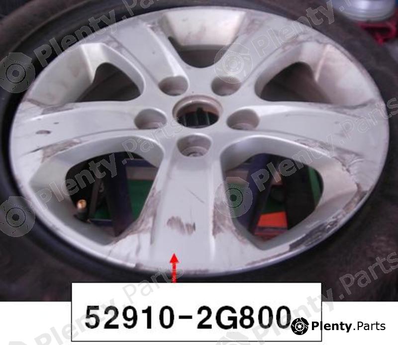 Genuine HYUNDAI / KIA (MOBIS) part 529102G800 Replacement part