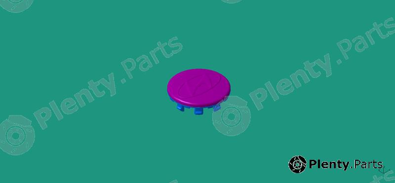 Genuine HYUNDAI / KIA (MOBIS) part 529602L320 Cover, wheels