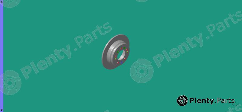 Genuine HYUNDAI / KIA (MOBIS) part 584111H300 Brake Disc