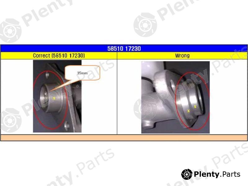 Genuine HYUNDAI / KIA (MOBIS) part 5851017230 Brake Master Cylinder