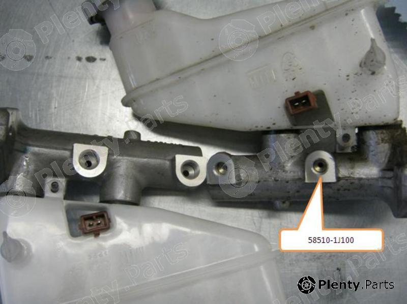 Genuine HYUNDAI / KIA (MOBIS) part 585101J100 Replacement part