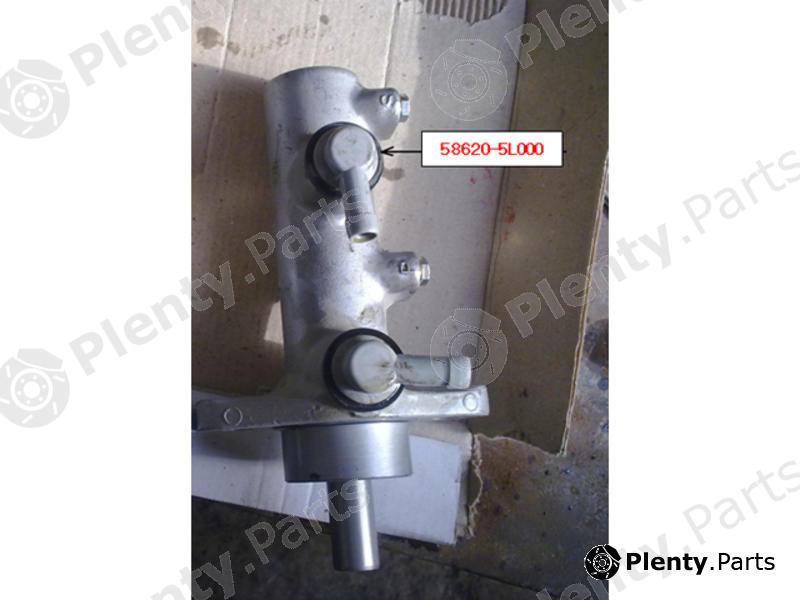 Genuine HYUNDAI / KIA (MOBIS) part 586205L000 Replacement part
