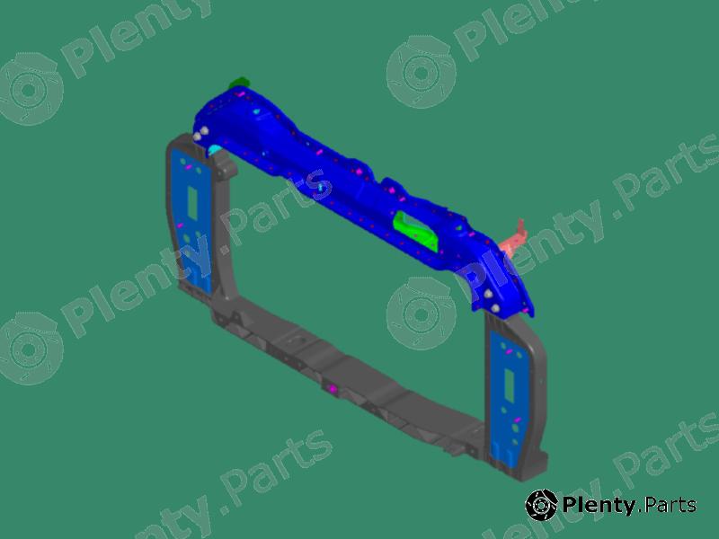 Genuine HYUNDAI / KIA (MOBIS) part 641011Y000 Front Cowling