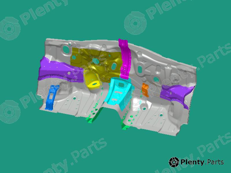 Genuine HYUNDAI / KIA (MOBIS) part 643002K650 Replacement part