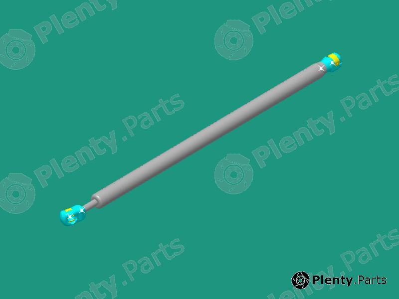 Genuine HYUNDAI / KIA (MOBIS) part 811613K000 Gas Spring, bonnet