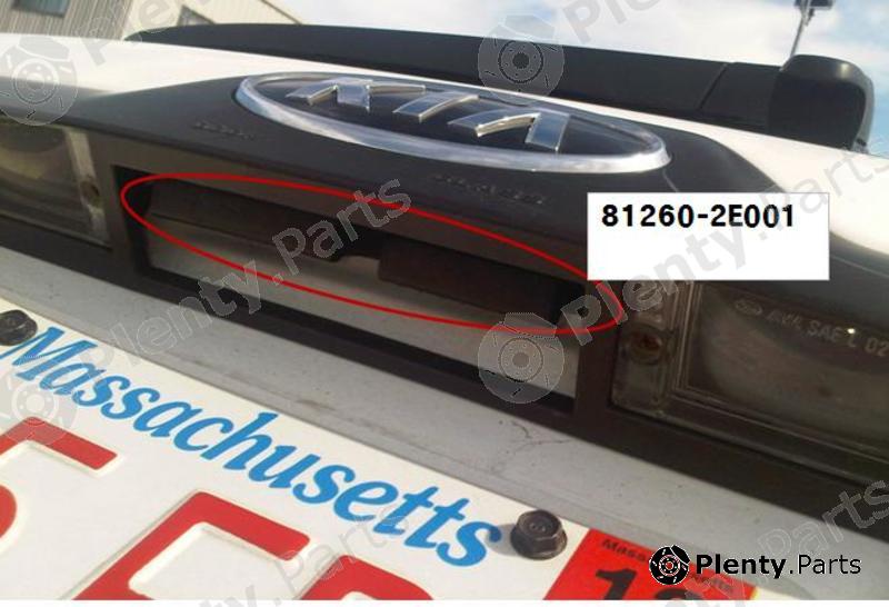 Genuine HYUNDAI / KIA (MOBIS) part 812602E001 Door Handle