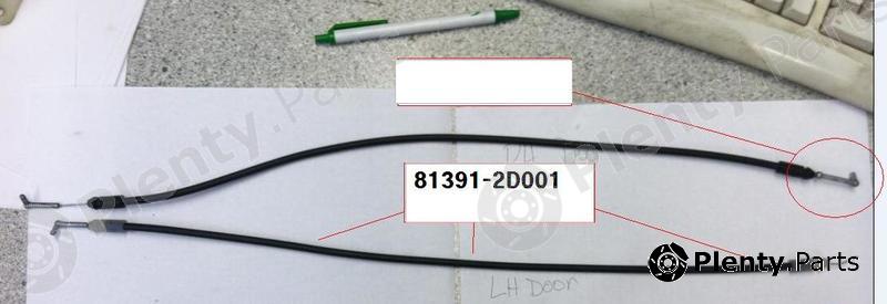 Genuine HYUNDAI / KIA (MOBIS) part 813912D001 Replacement part