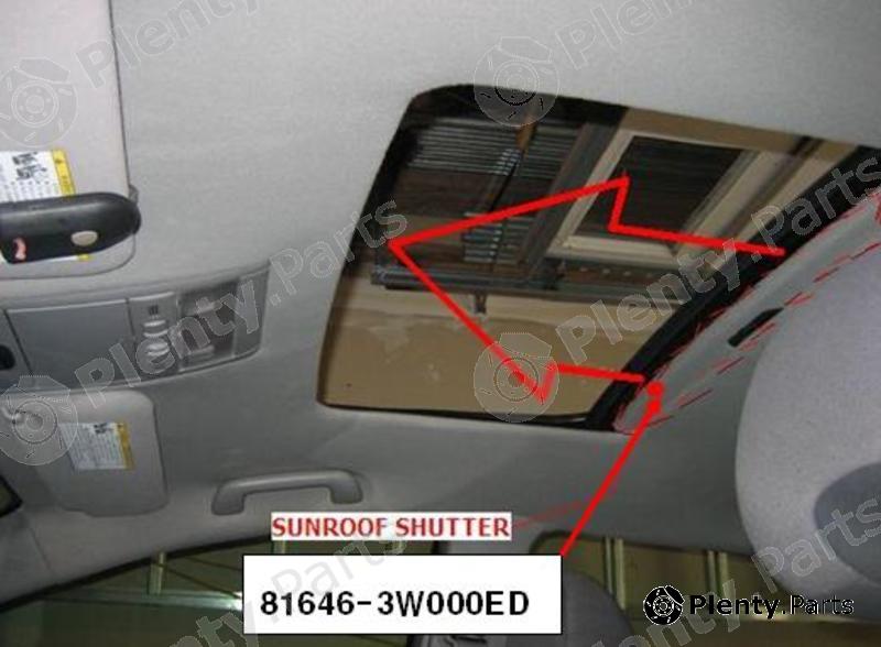 Genuine HYUNDAI / KIA (MOBIS) part 816463W000ED Replacement part