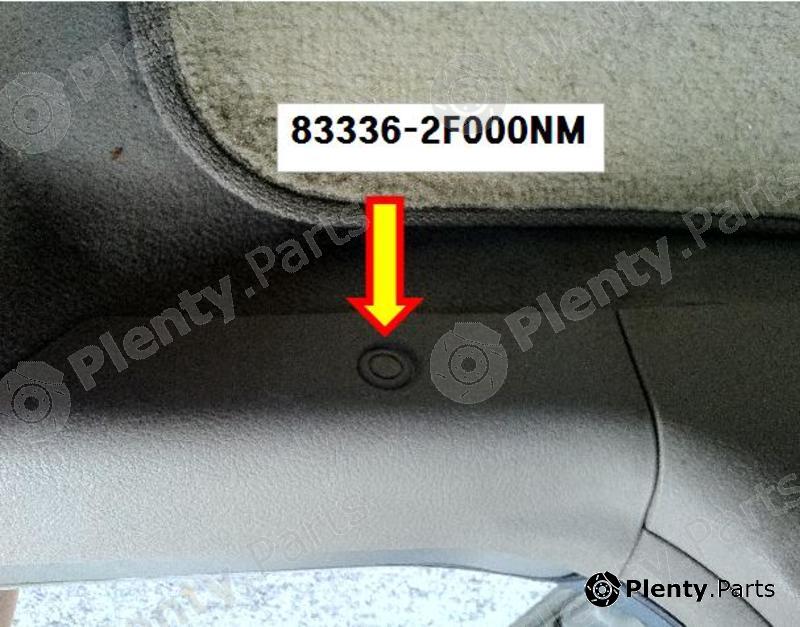 Genuine HYUNDAI / KIA (MOBIS) part 833362F000NM Replacement part