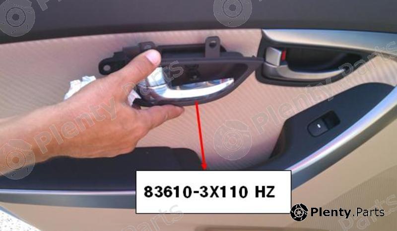 Genuine HYUNDAI / KIA (MOBIS) part 836103X110HZ Replacement part