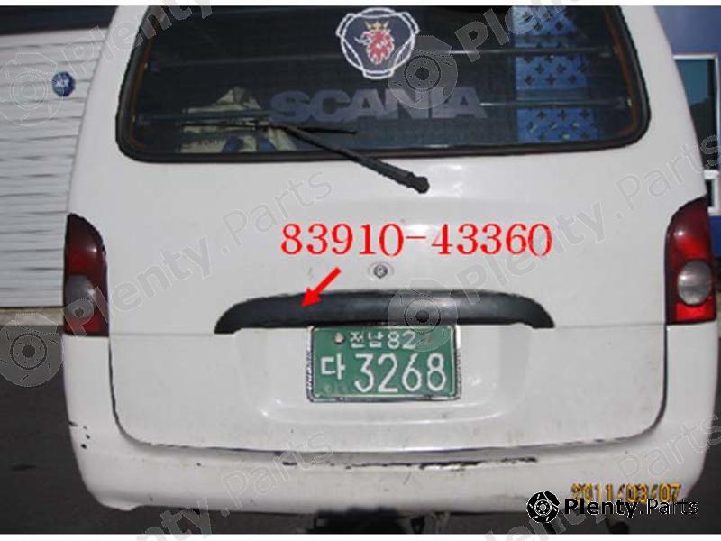 Genuine HYUNDAI / KIA (MOBIS) part 8391043360 Replacement part