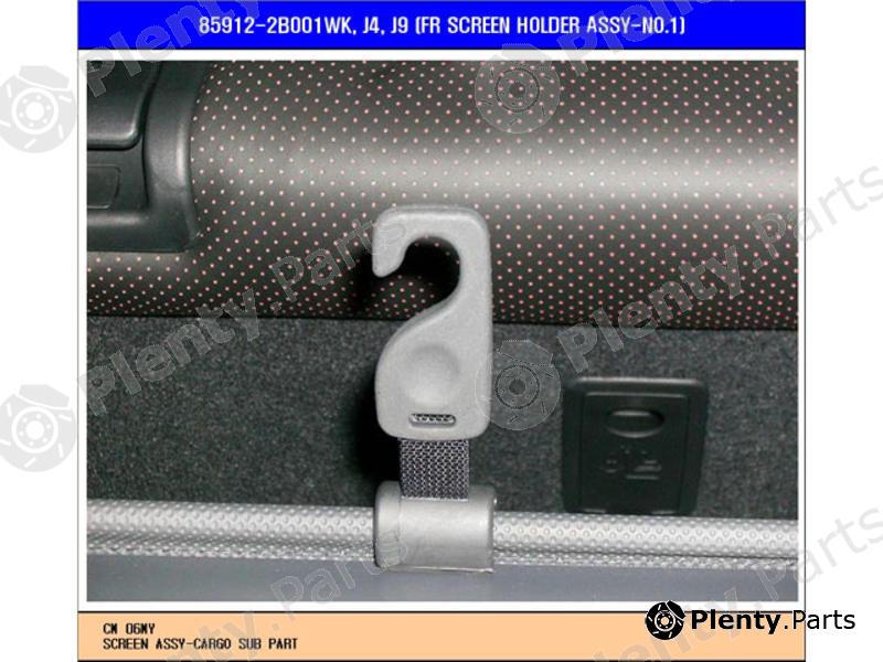Genuine HYUNDAI / KIA (MOBIS) part 859122B001WK Replacement part