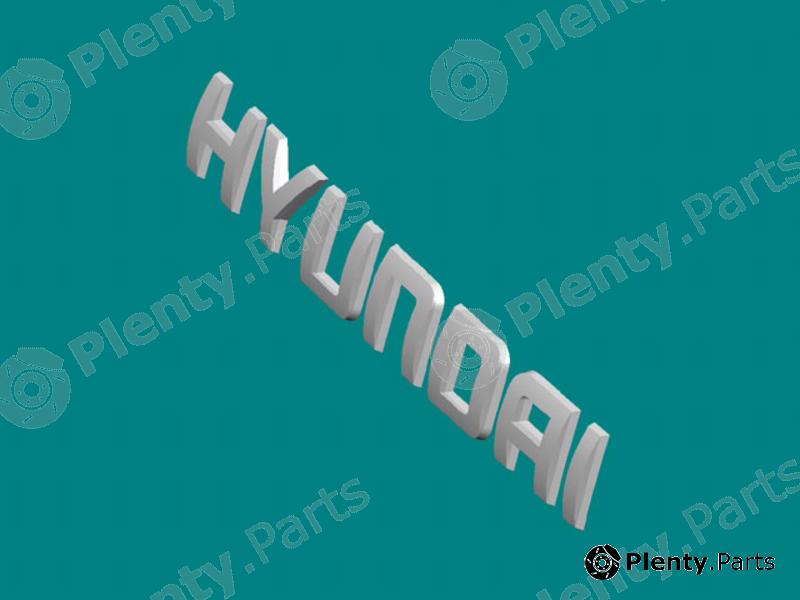 Genuine HYUNDAI / KIA (MOBIS) part 863101E000 Tailgate Emblem