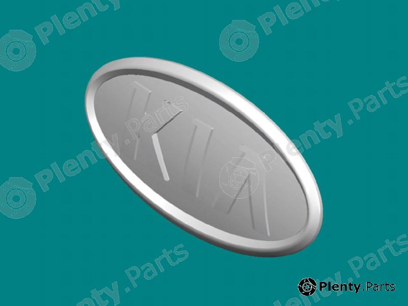 Genuine HYUNDAI / KIA (MOBIS) part 863101G100 Radiator Emblem