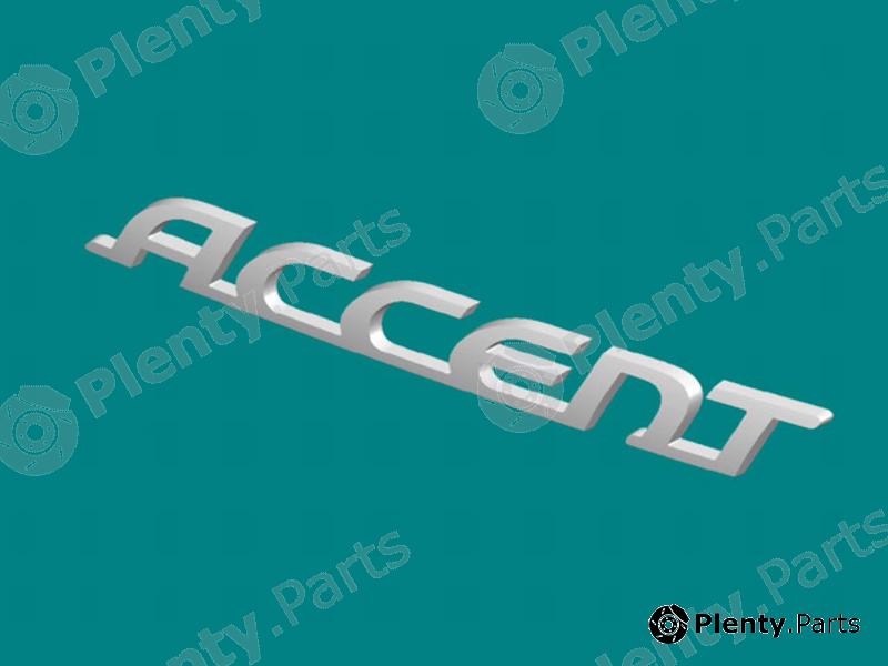 Genuine HYUNDAI / KIA (MOBIS) part 863111E000 Tailgate Emblem