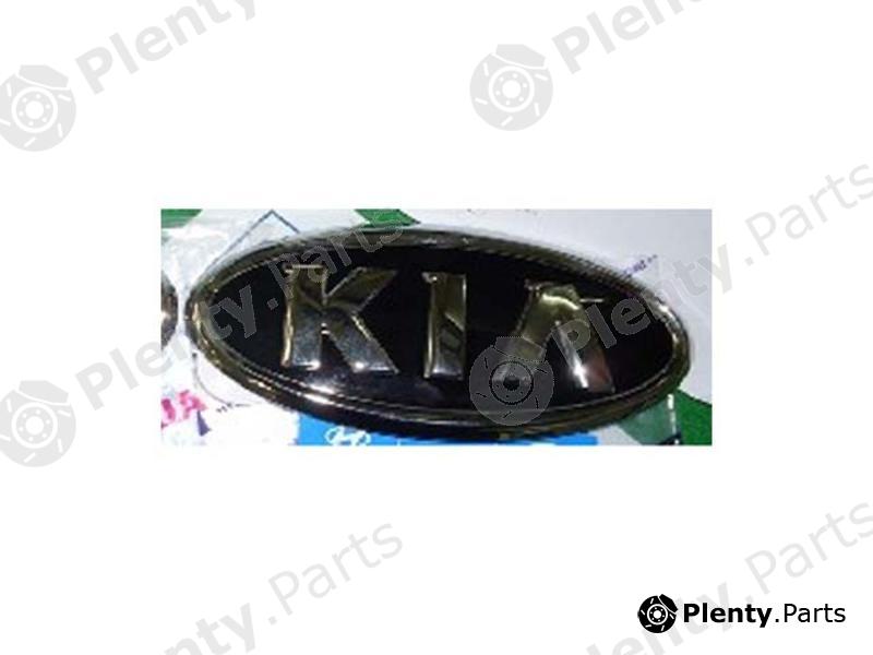 Genuine HYUNDAI / KIA (MOBIS) part 863171H100 Radiator Emblem