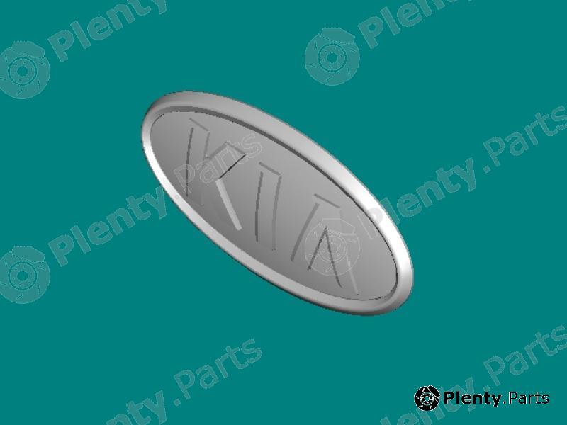 Genuine HYUNDAI / KIA (MOBIS) part 86353-1F010 (863531F010) Radiator Emblem