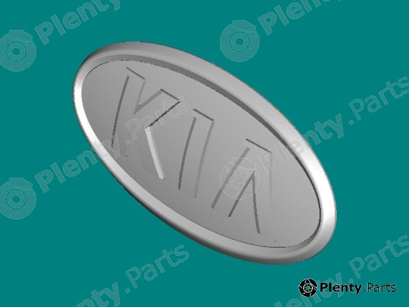 Genuine HYUNDAI / KIA (MOBIS) part 863534D500 Radiator Emblem
