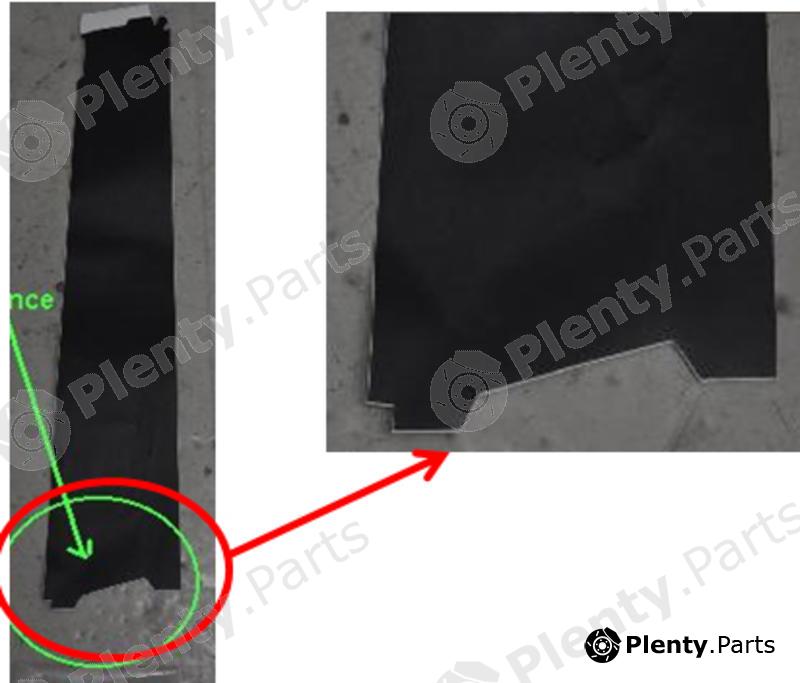 Genuine HYUNDAI / KIA (MOBIS) part 86363-3W000 (863633W000) Trim/Protective strip, door window