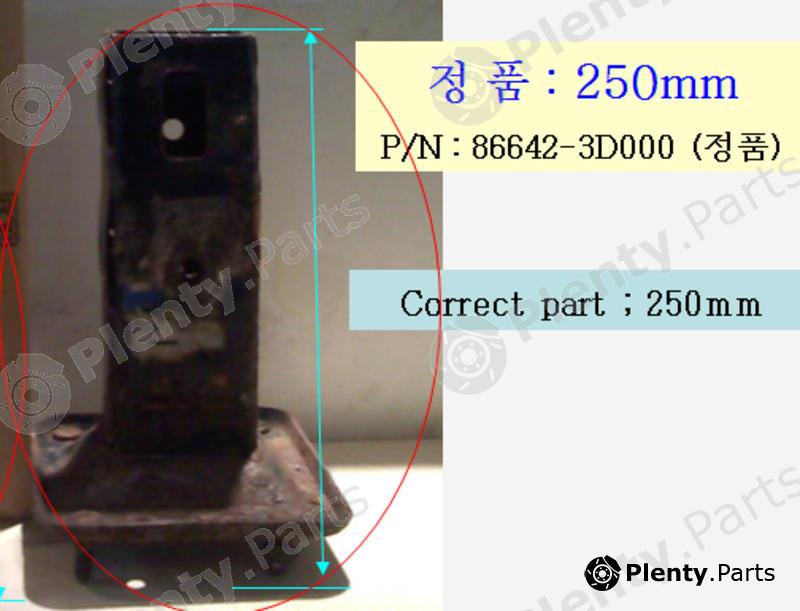 Genuine HYUNDAI / KIA (MOBIS) part 866423D000 Replacement part