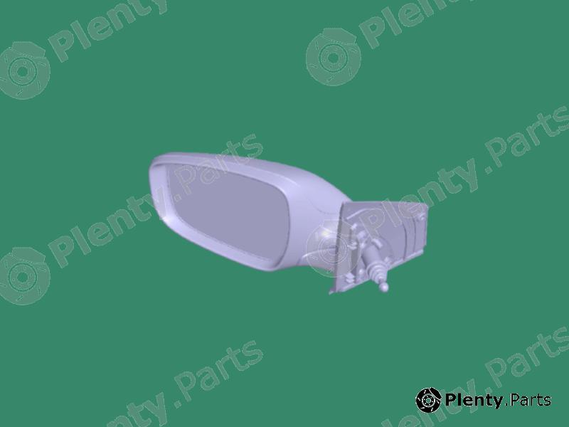 Genuine HYUNDAI / KIA (MOBIS) part 876101R140 Outside Mirror