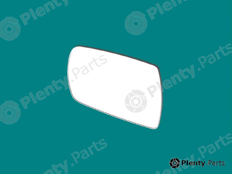 Genuine HYUNDAI / KIA (MOBIS) part 876114D201 Mirror Glass, outside mirror