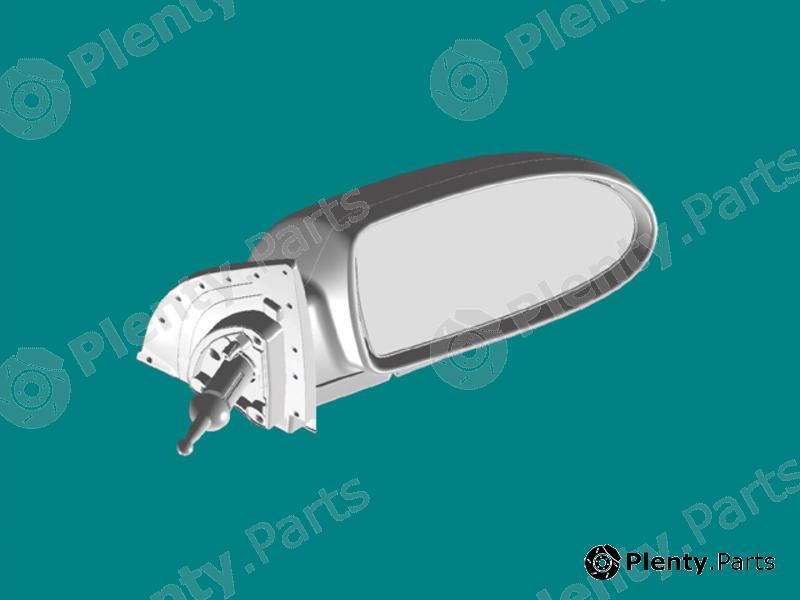 Genuine HYUNDAI / KIA (MOBIS) part 876201E000 Outside Mirror