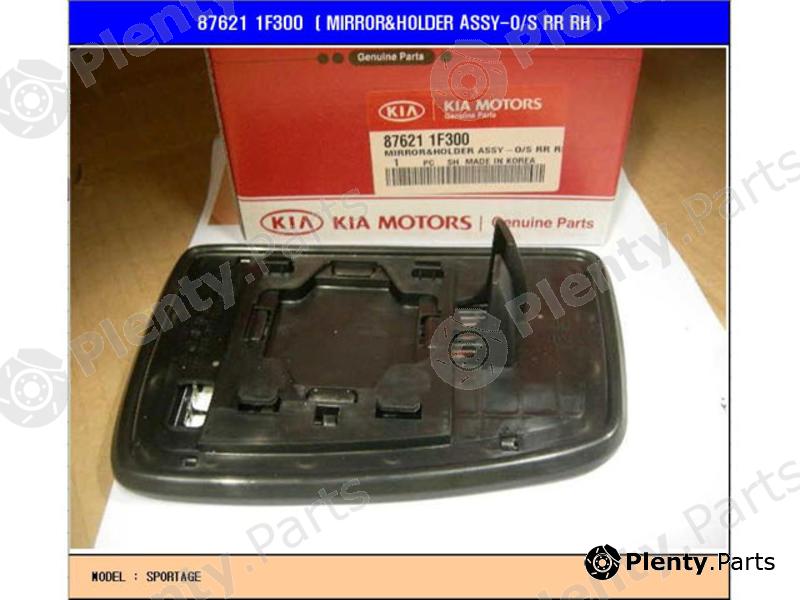 Genuine HYUNDAI / KIA (MOBIS) part 876211F300 Mirror Glass, outside mirror