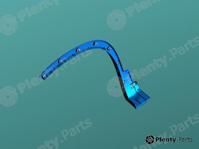 Genuine HYUNDAI / KIA (MOBIS) part 877112P010 Trim/Protective Strip, mudguard