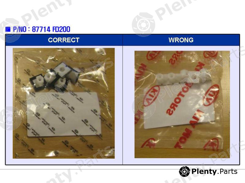 Genuine HYUNDAI / KIA (MOBIS) part 87714FD200 Replacement part