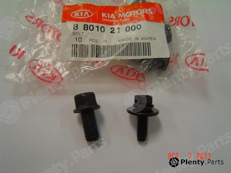 Genuine HYUNDAI / KIA (MOBIS) part 8801021000 Replacement part