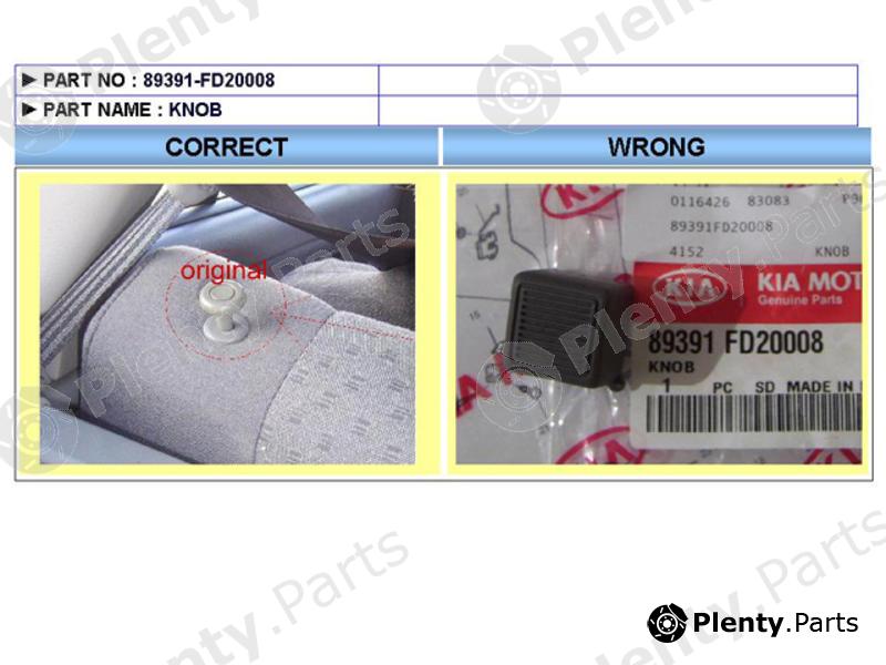 Genuine HYUNDAI / KIA (MOBIS) part 89391FD20008 Replacement part