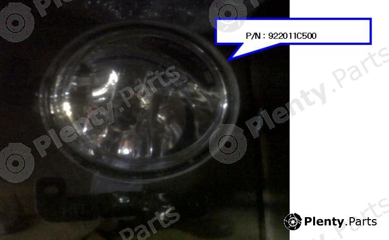 Genuine HYUNDAI / KIA (MOBIS) part 92201-1C500 (922011C500) Fog Light