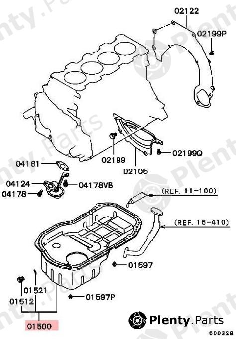 Genuine MITSUBISHI part 1200A020 Replacement part