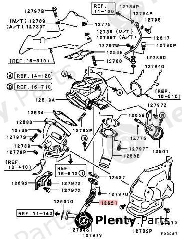 Genuine MITSUBISHI part 1225A001 Replacement part