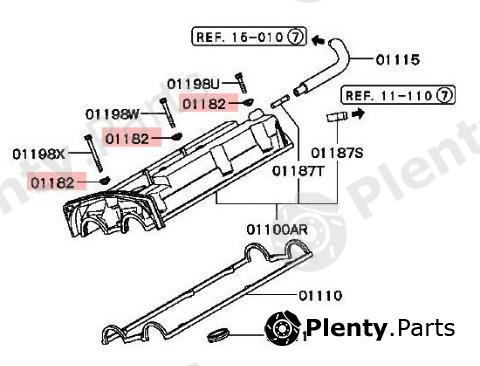 Genuine MITSUBISHI part MD327253 Replacement part